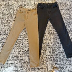 2 pairs of DL1961 Brady Slim pants